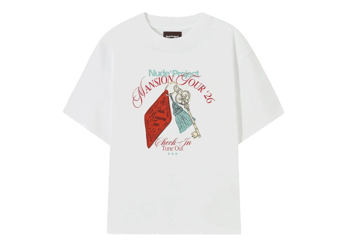 Nude Project Mansion Key Tee White