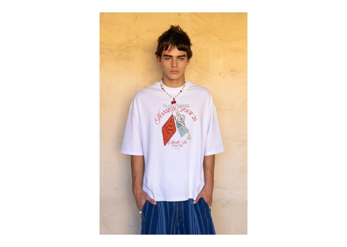 Nude Project Mansion Key Tee White