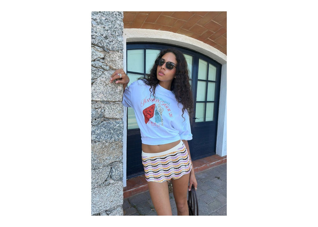 Nude Project Mansion Key Tee White