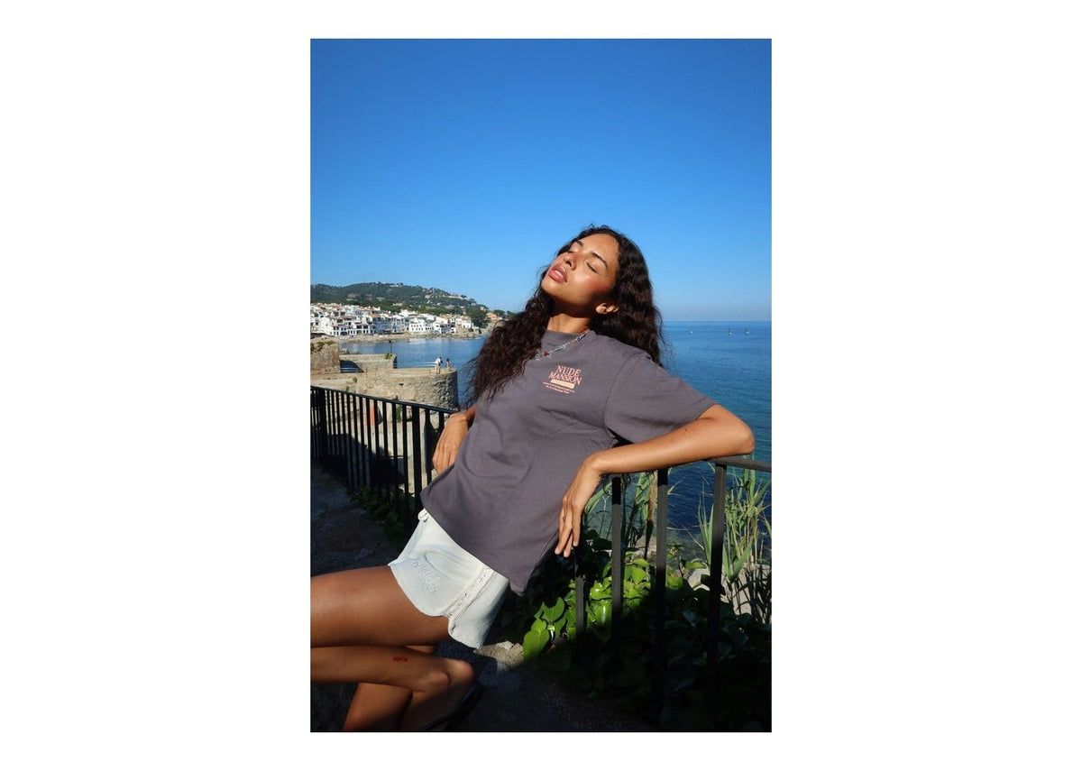 Nude Project Mansion Tee Ash
