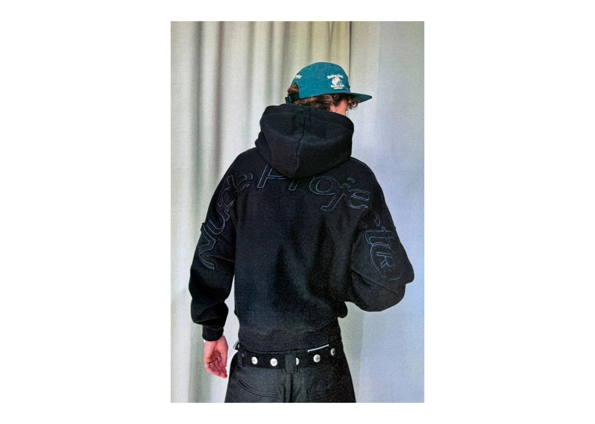 Nude Project Marble Hoodie Black