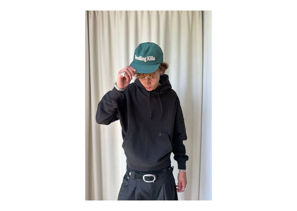 Nude Project Marble Hoodie Black