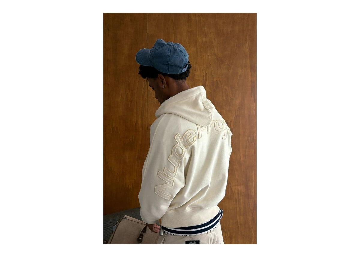 Nude Project Marble Hoodie Marshmallow
