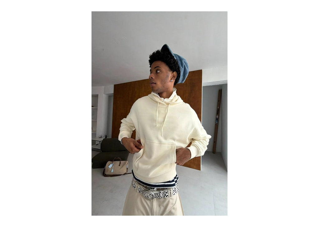 Nude Project Marble Hoodie Marshmallow