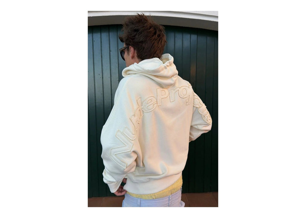 Nude Project Marble Hoodie Marshmallow