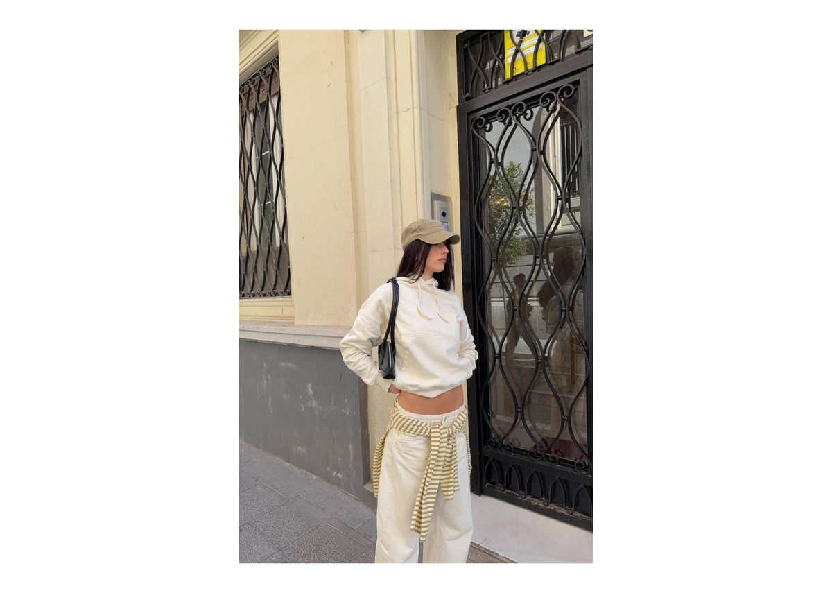 Nude Project Marble Hoodie Marshmallow
