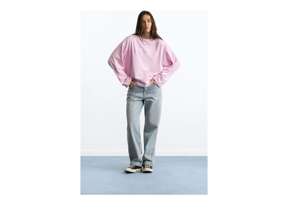 Nude Project Mon Amour Long-Sleeve Tee Pink