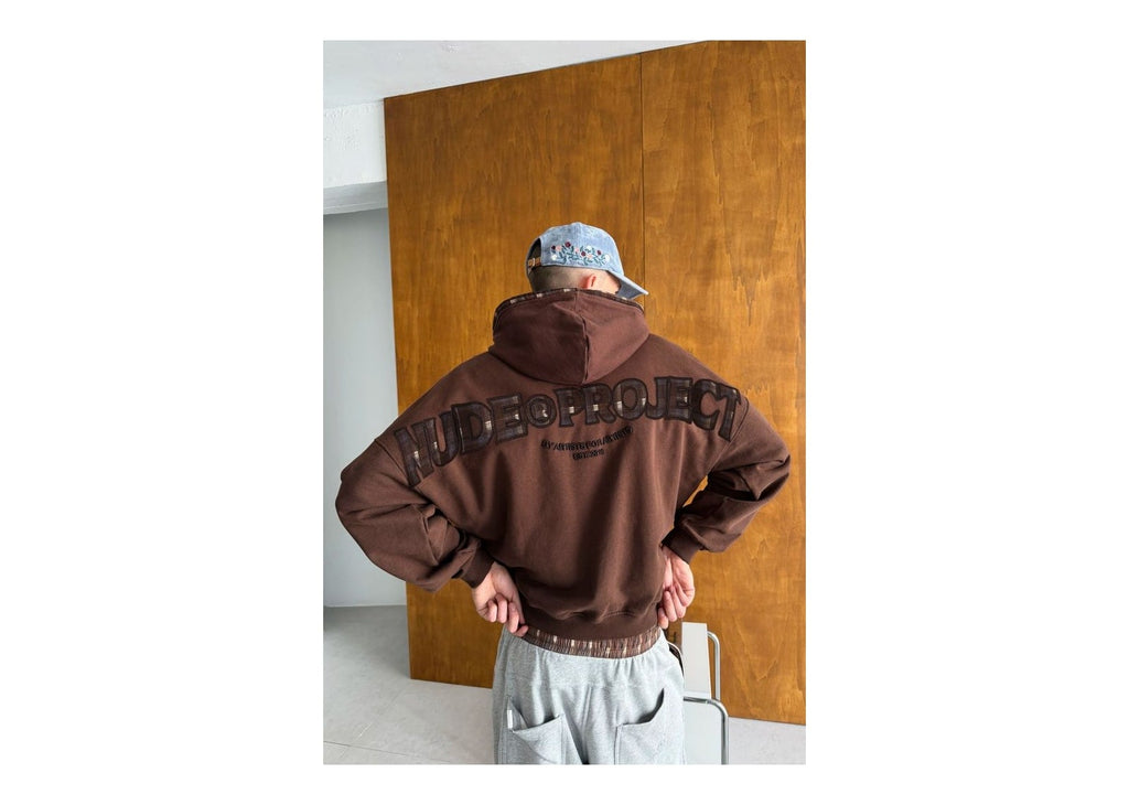 Nude Project Monster Hoodie Brown