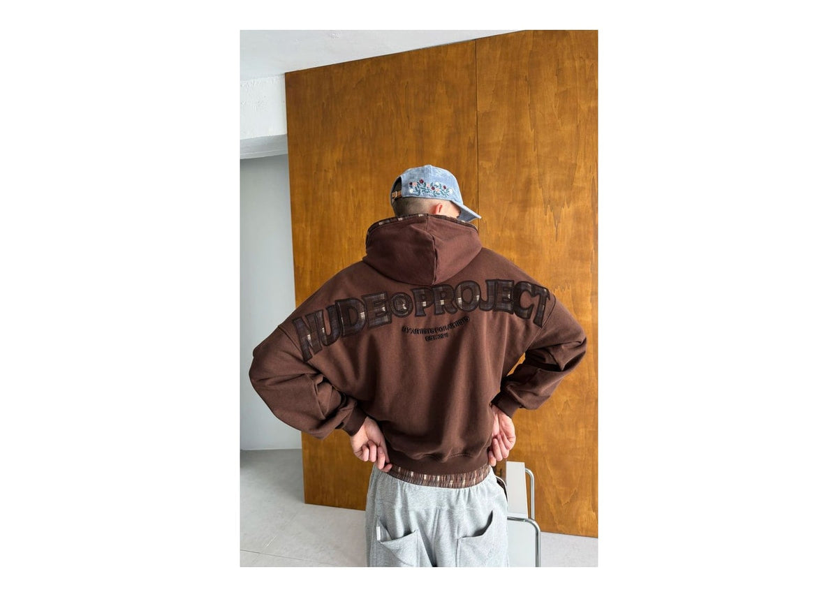 Nude Project Monster Hoodie Brown