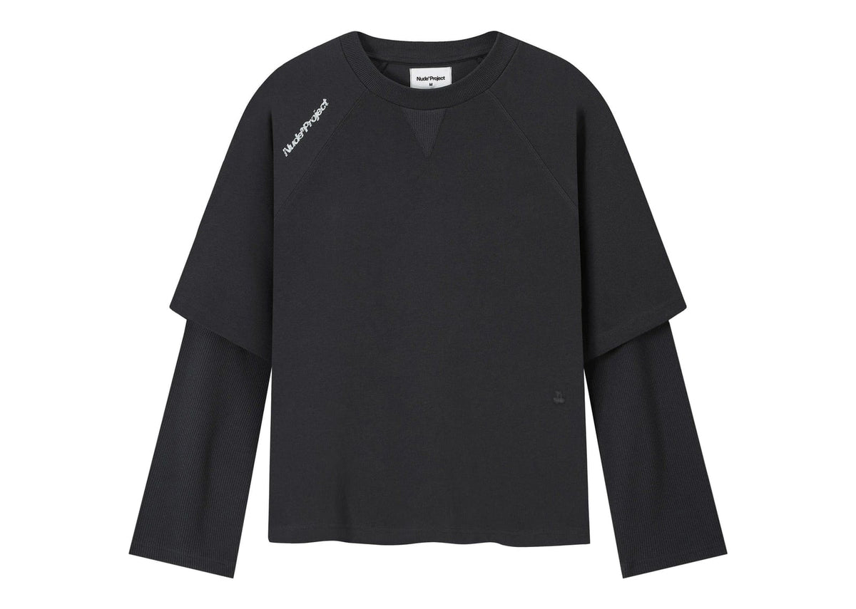 Nude Project Neo Long-Sleeve Tee Black