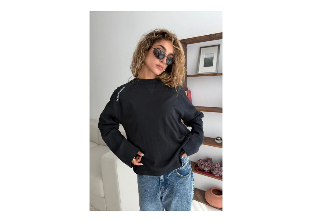 Nude Project Neo Long-Sleeve Tee Black