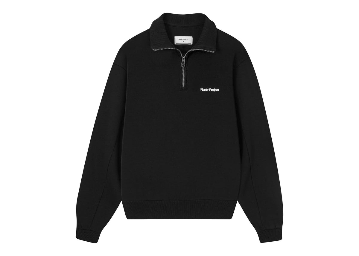 Nude Project Origins Quarter-Zip Black