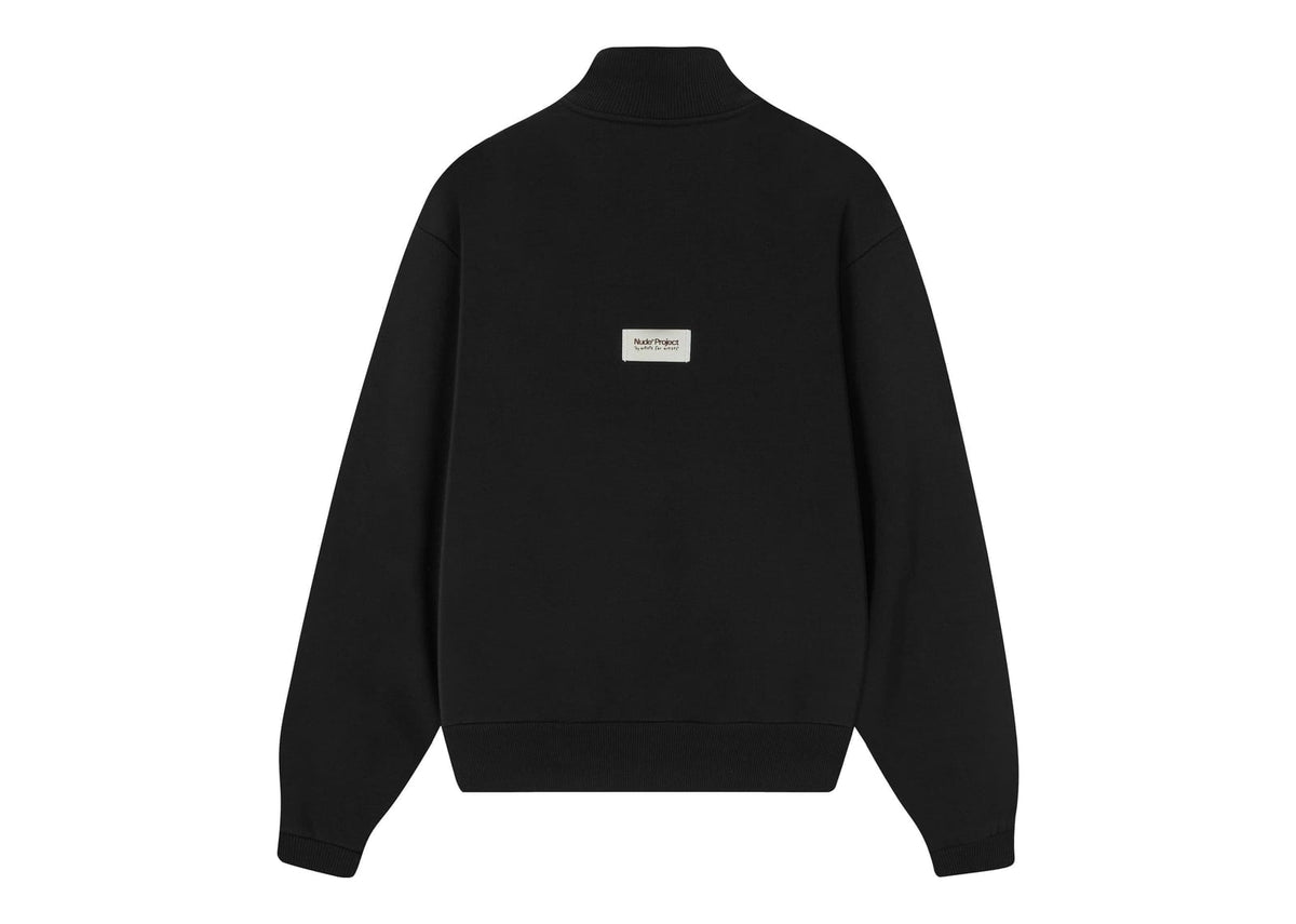 Nude Project Origins Quarter-Zip Black