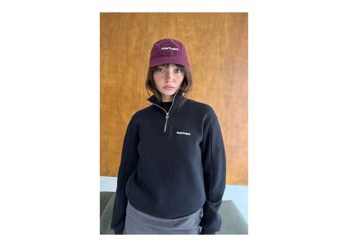 Nude Project Origins Quarter-Zip Black