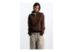 Nude Project Origins Quarter-Zip Brown