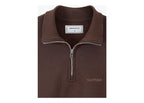 Nude Project Origins Quarter-Zip Brown