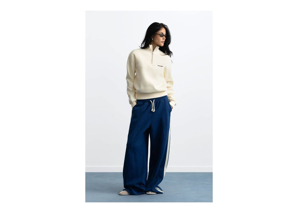 Nude Project Origins Quarter-Zip Ivory