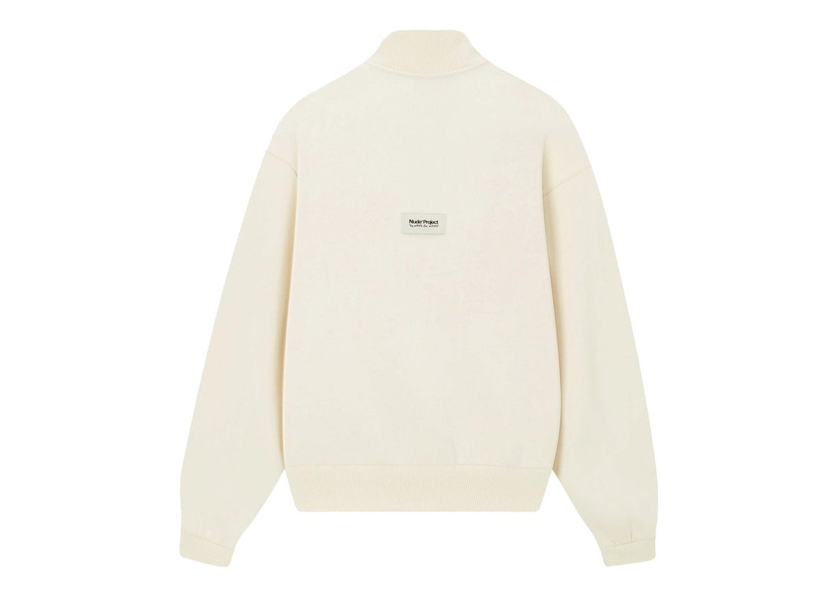 Nude Project Origins Quarter-Zip Ivory