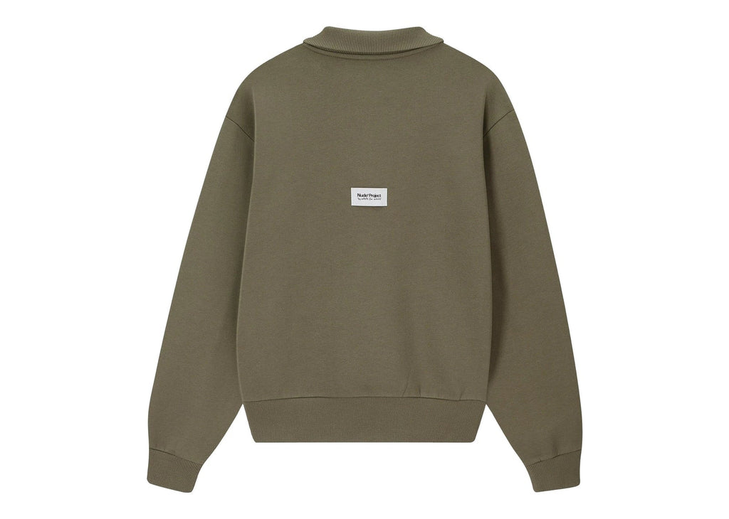 Nude Project Origins Quarter-Zip Khaki