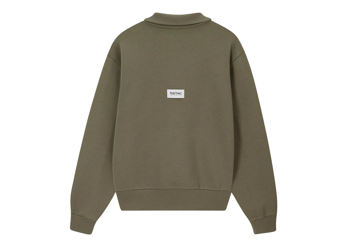 Nude Project Origins Quarter-Zip Khaki