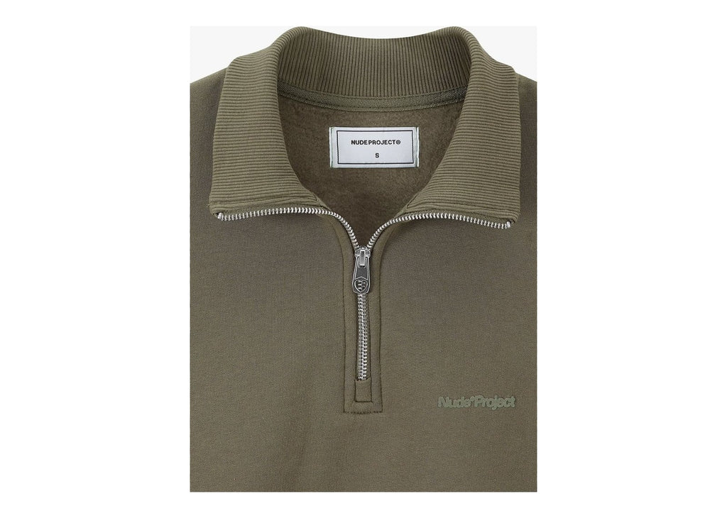 Nude Project Origins Quarter-Zip Khaki