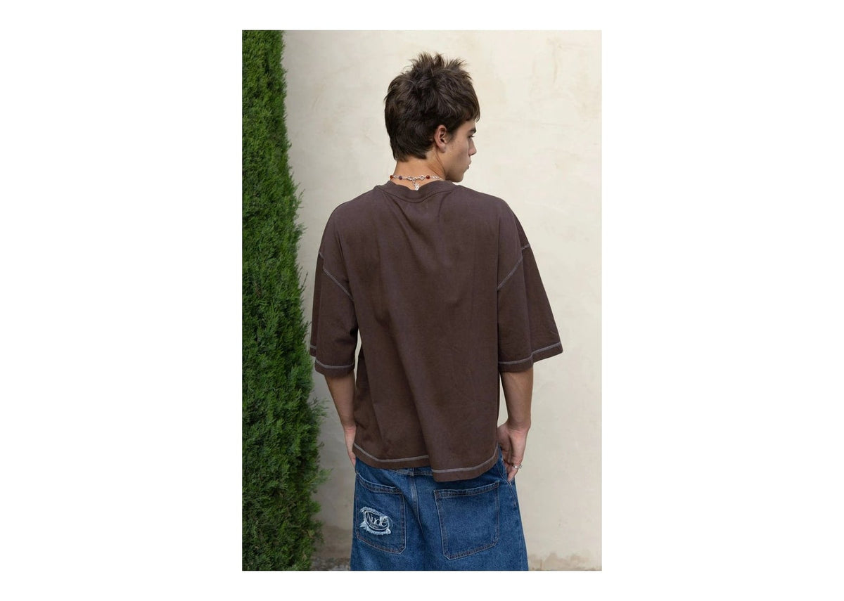 Nude Project Outsider Tee Brown