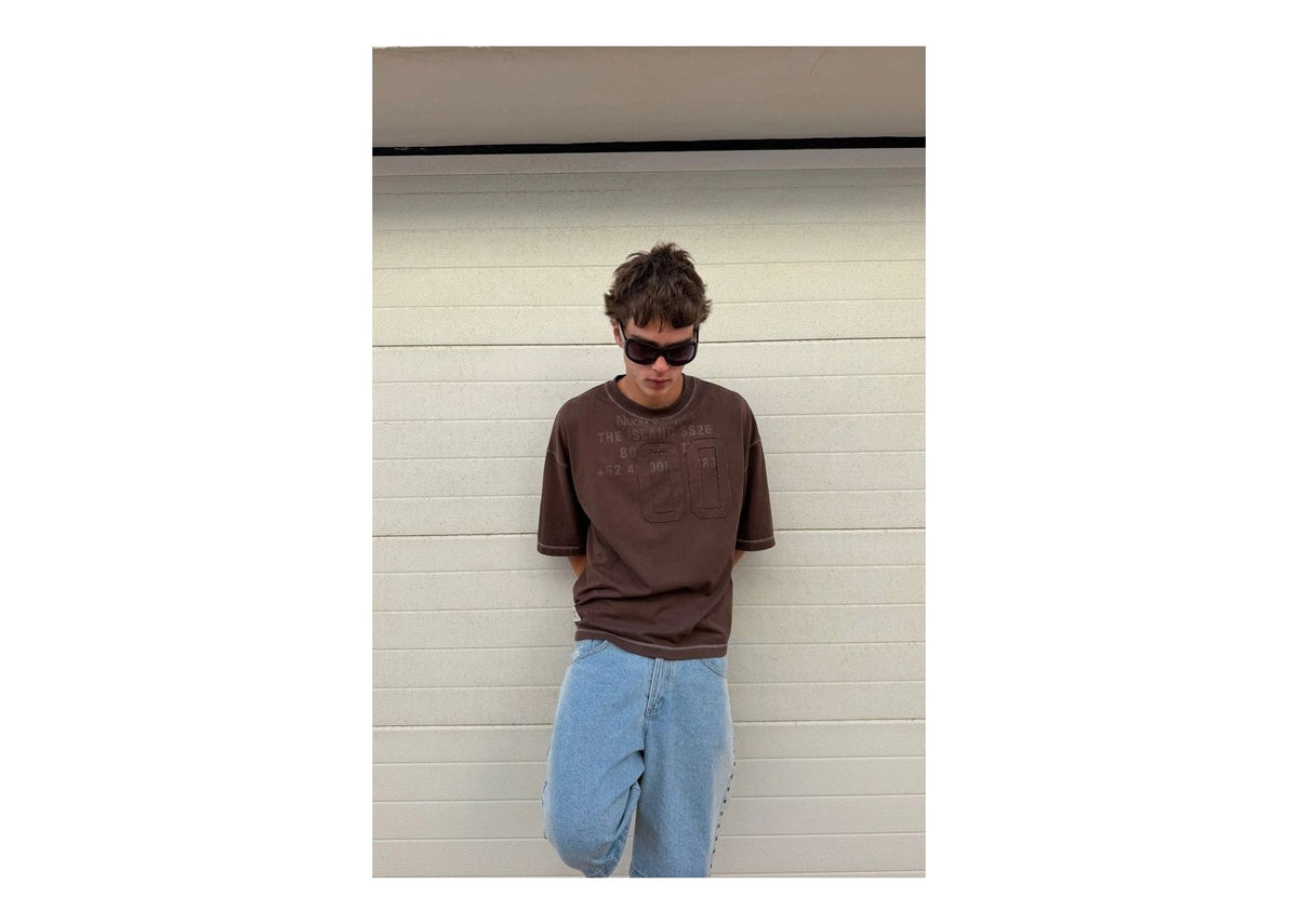 Nude Project Outsider Tee Brown