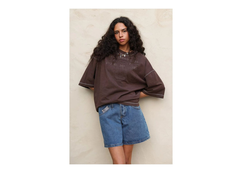 Nude Project Outsider Tee Brown