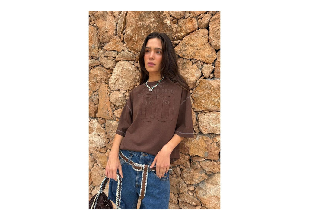 Nude Project Outsider Tee Brown