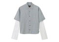 Nude Project Palier Double Sleeve Shirt Navy