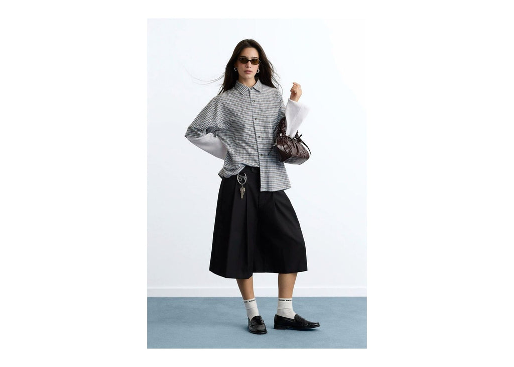 Nude Project Palier Double Sleeve Shirt Navy