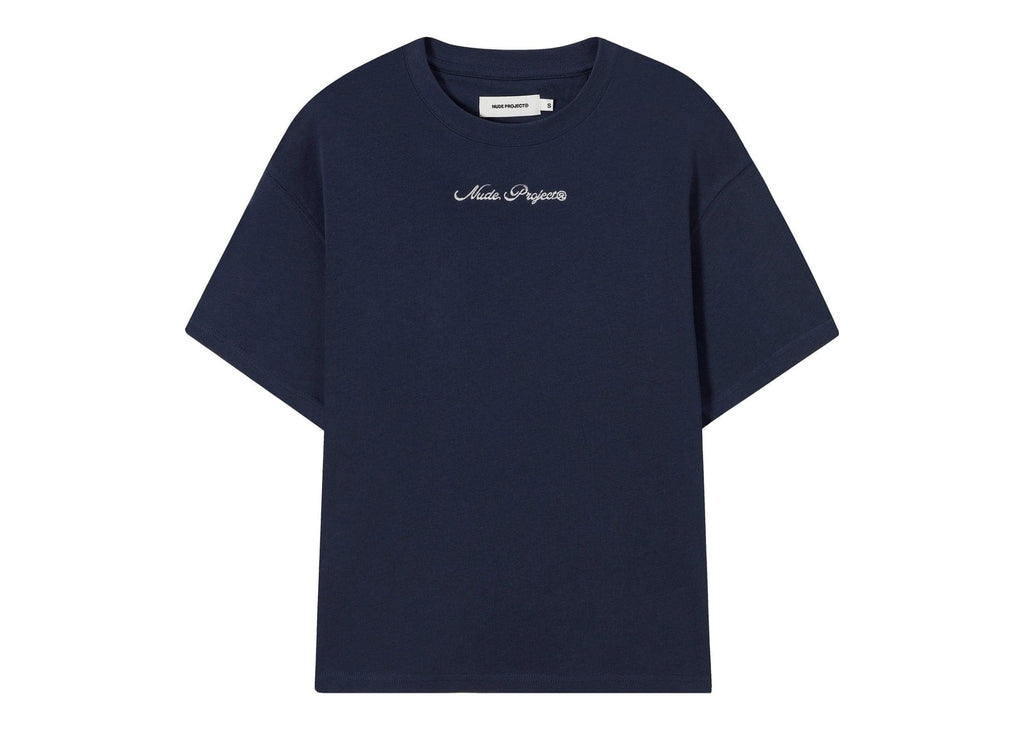Nude Project Peach Tee Navy