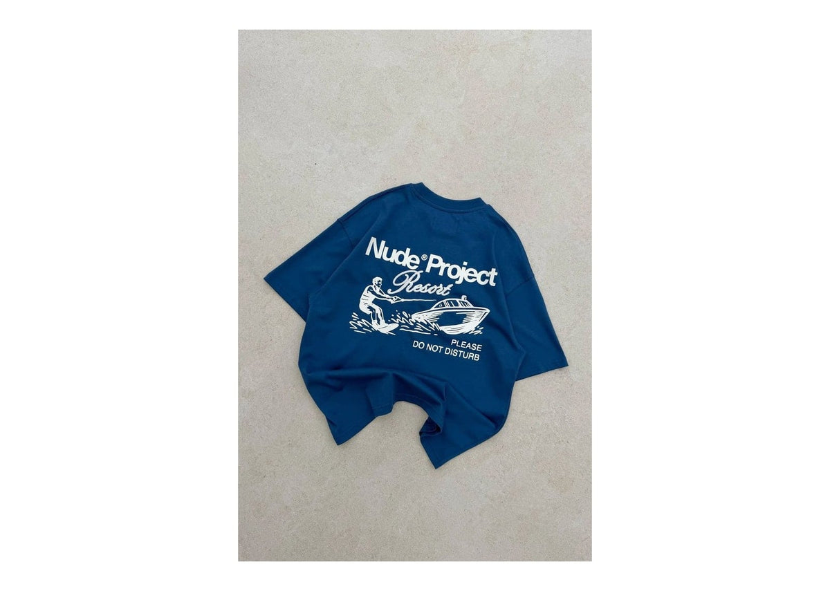 Nude Project Resort Tee Navy