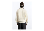 Nude Project Ridgmount Quarter-Zip Knit Sweater Ivory