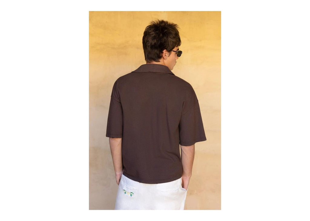 Nude Project Riviera Polo Brown