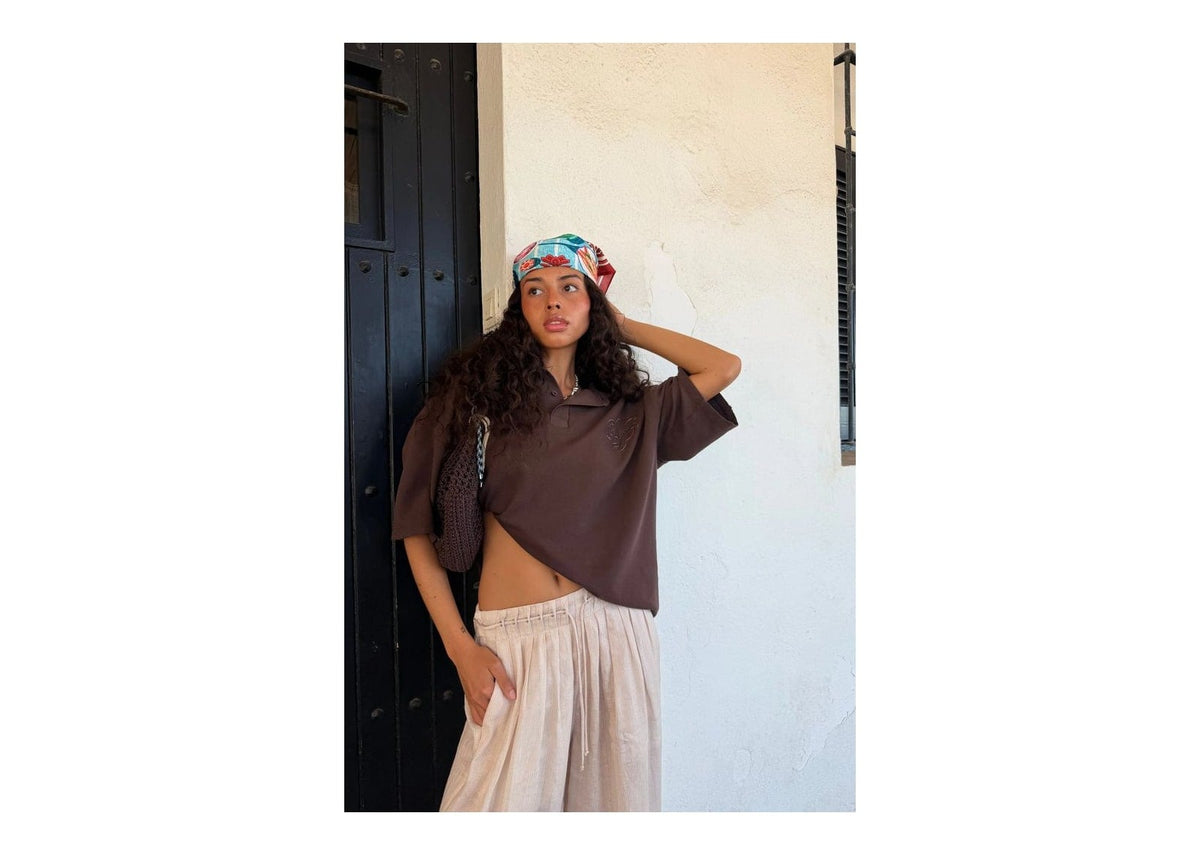 Nude Project Riviera Polo Brown