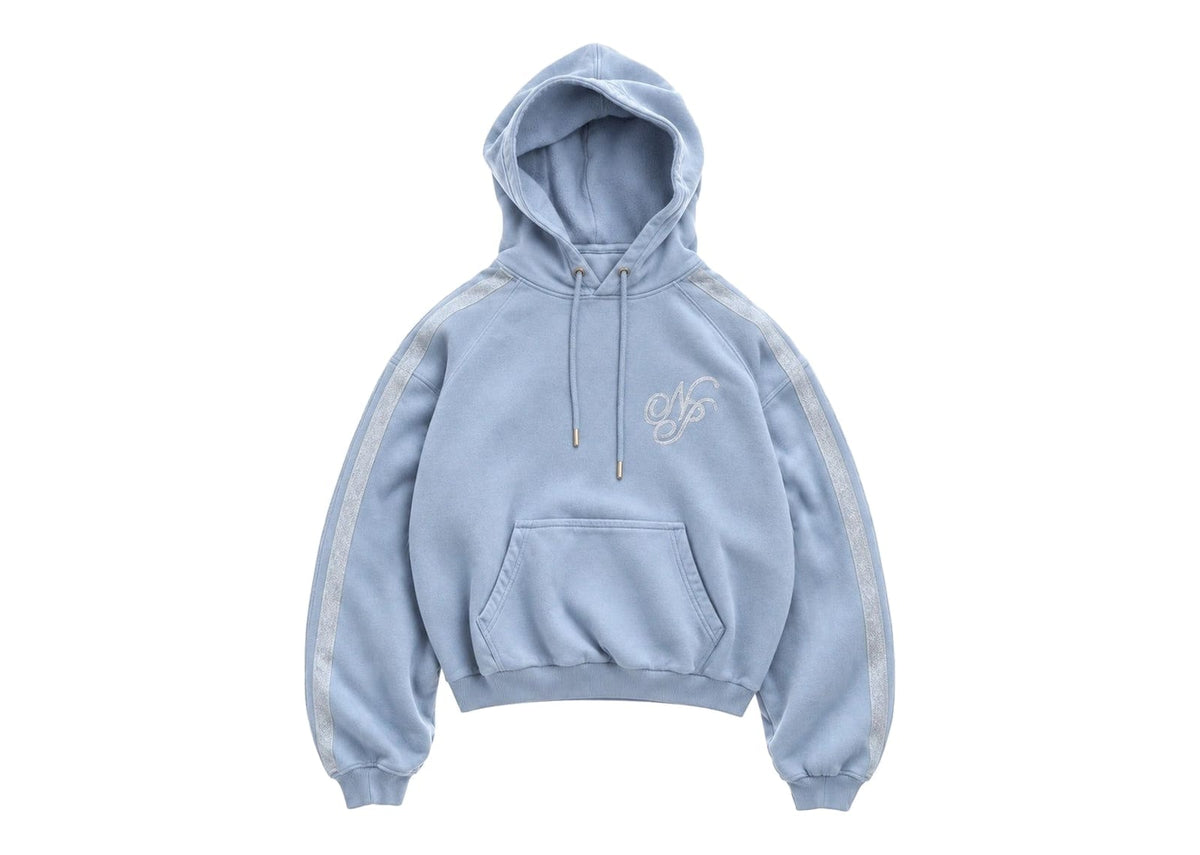 Nude Project Script Hoodie Blue