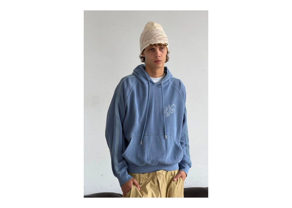 Nude Project Script Hoodie Blue
