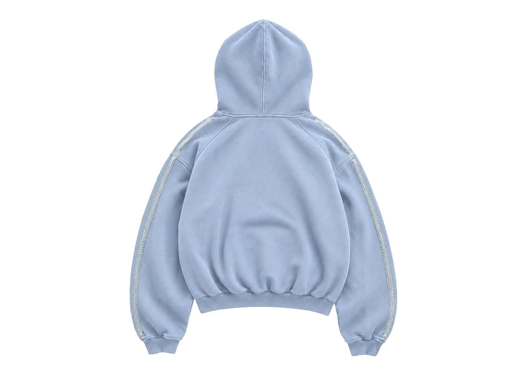 Nude Project Script Hoodie Blue