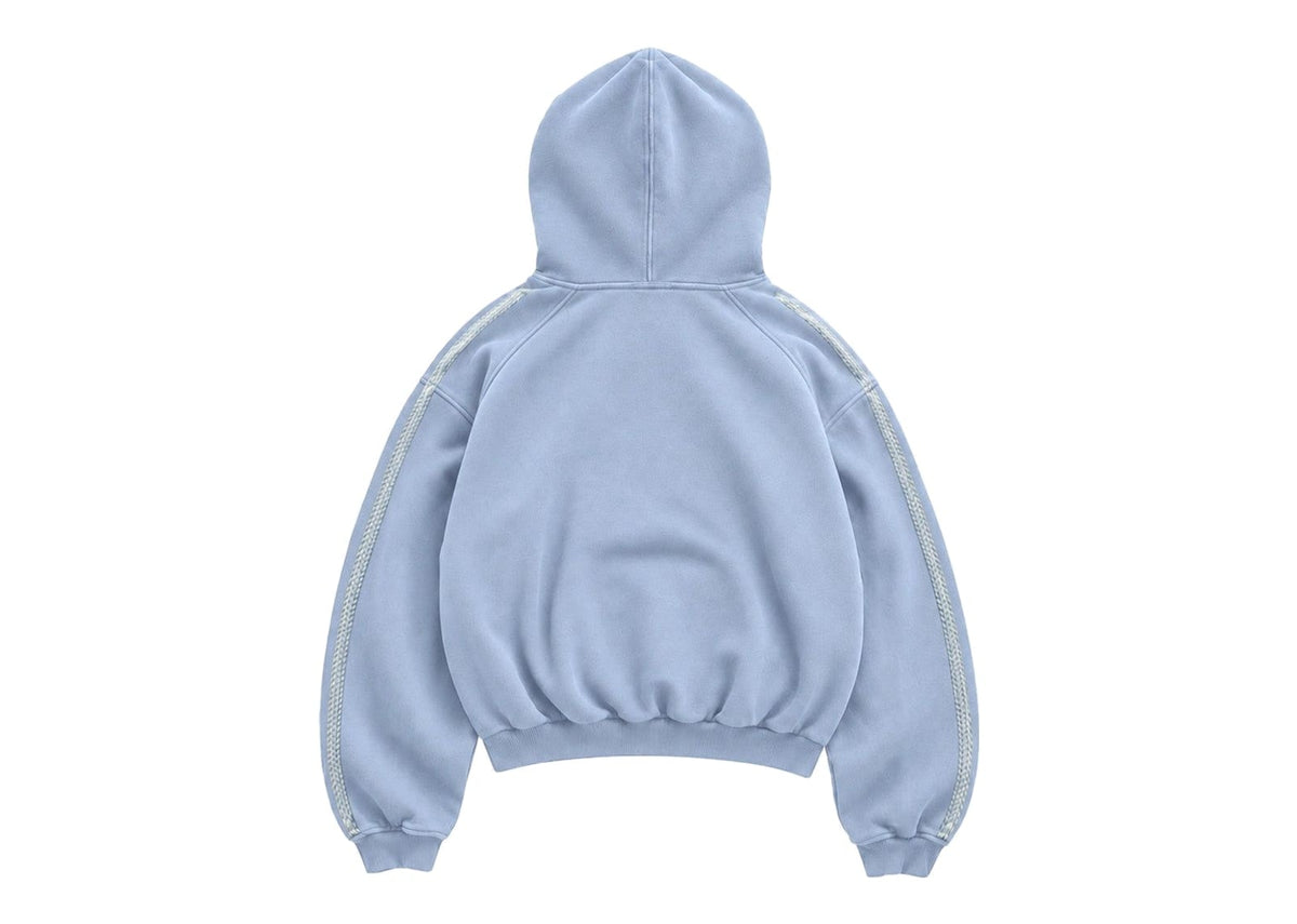 Nude Project Script Hoodie Blue