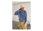 Nude Project Script Hoodie Blue