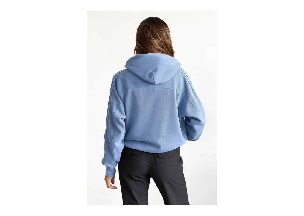 Nude Project Script Hoodie Blue