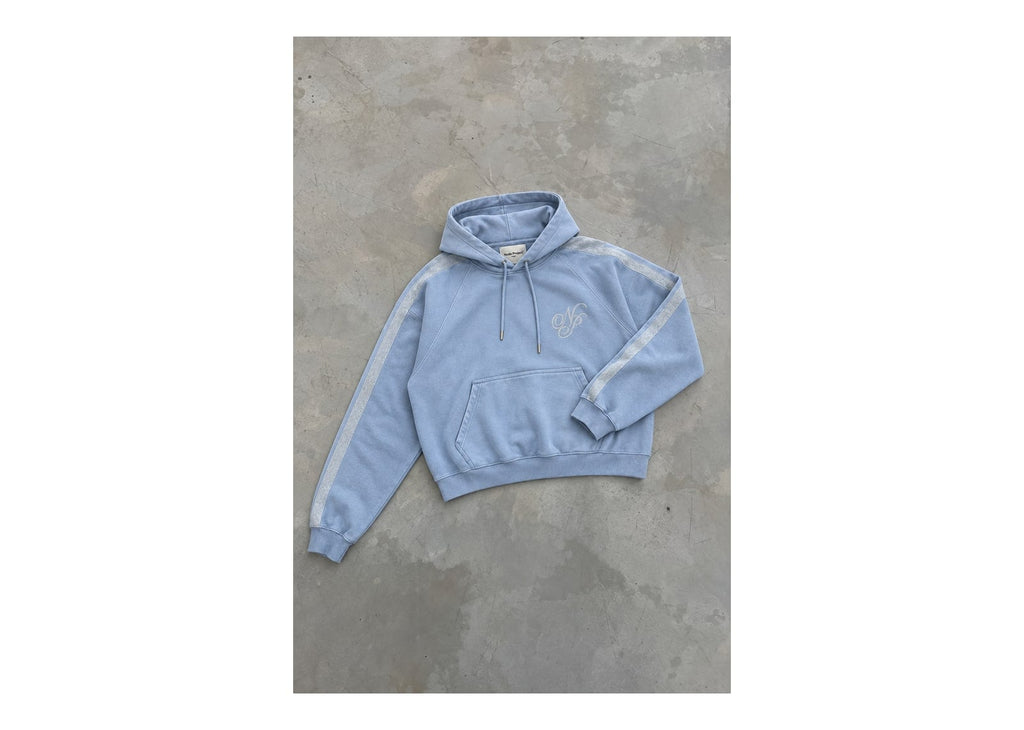 Nude Project Script Hoodie Blue