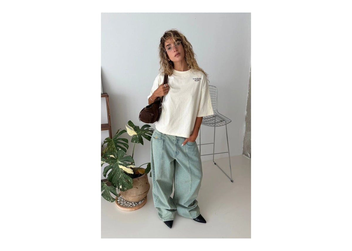 Nude Project Shift Tee Ivory