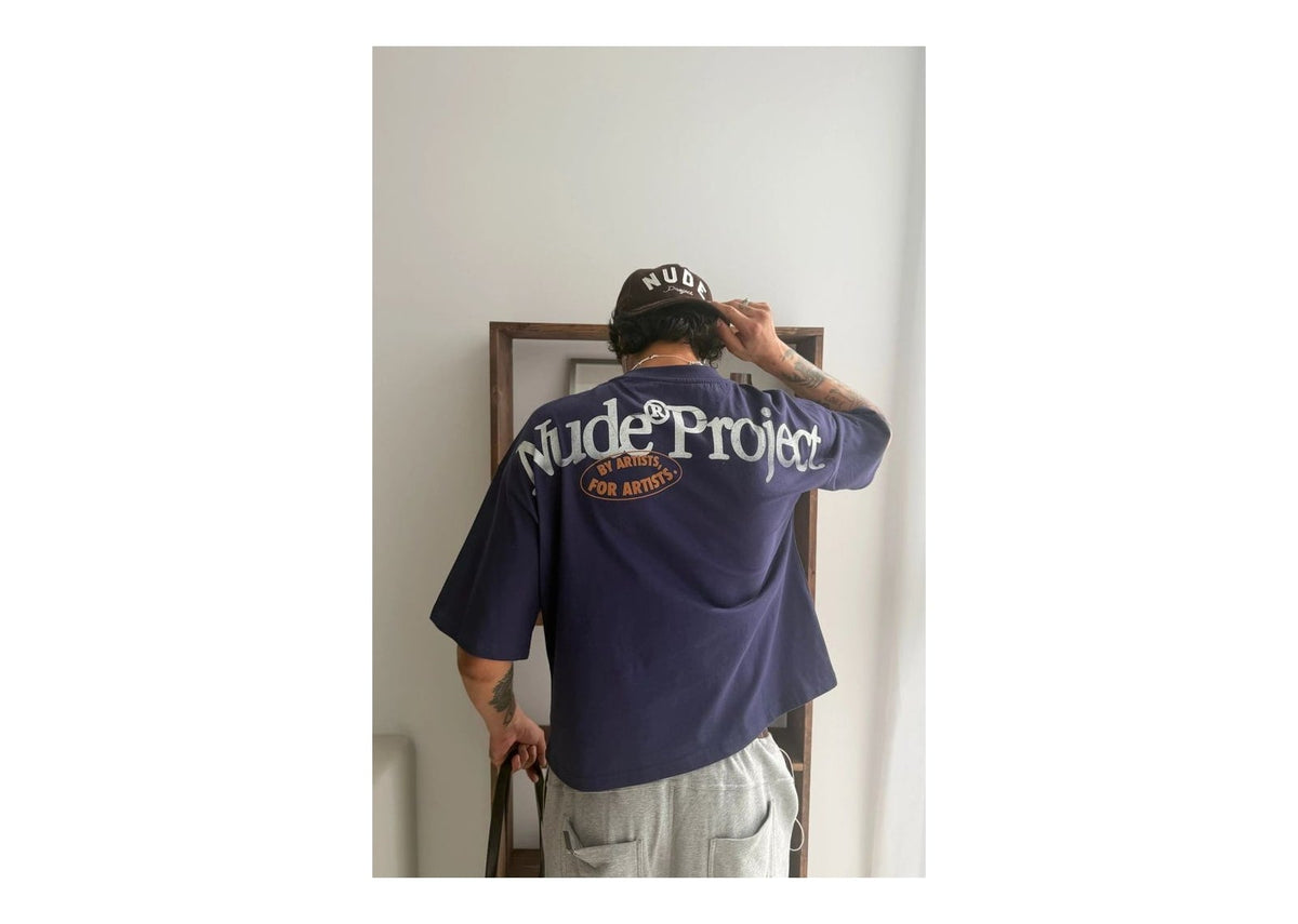 Nude Project Shift Tee Navy