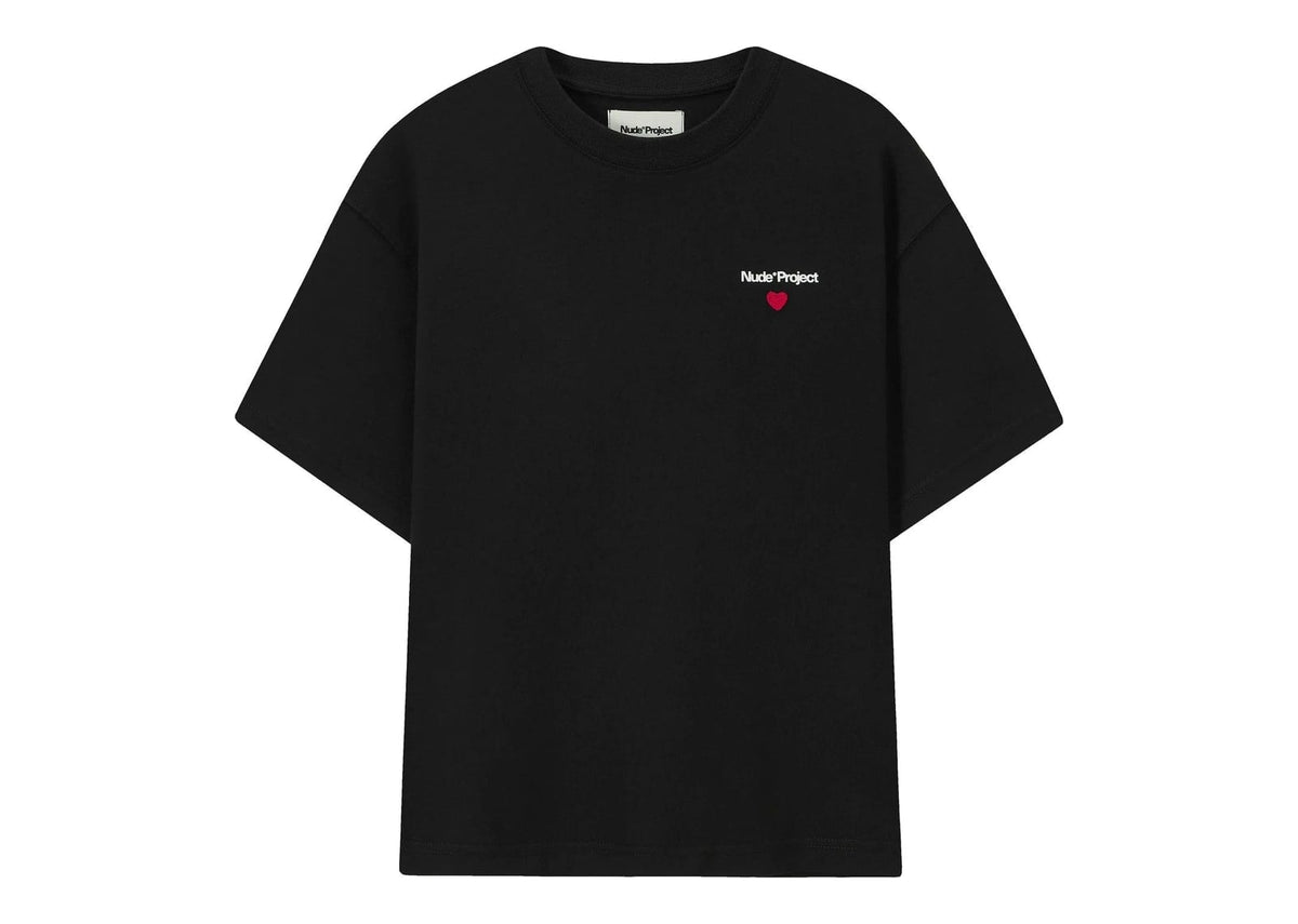 Nude Project Small Circle Tee Black