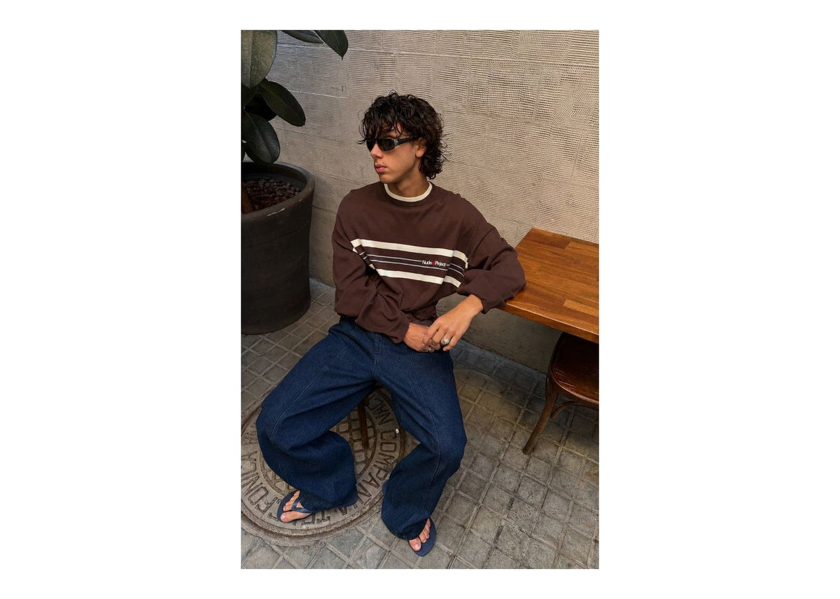 Nude Project Smith Knit Sweater Brown
