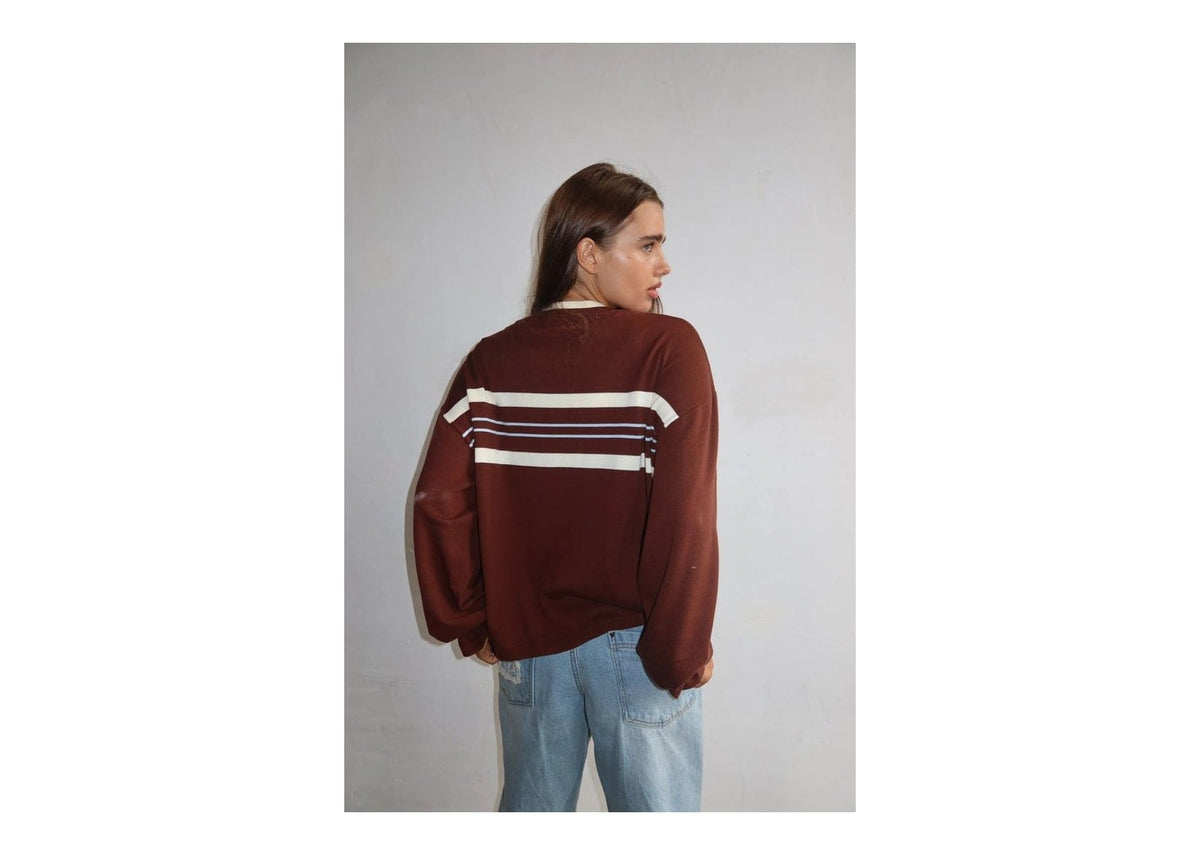 Nude Project Smith Knit Sweater Brown