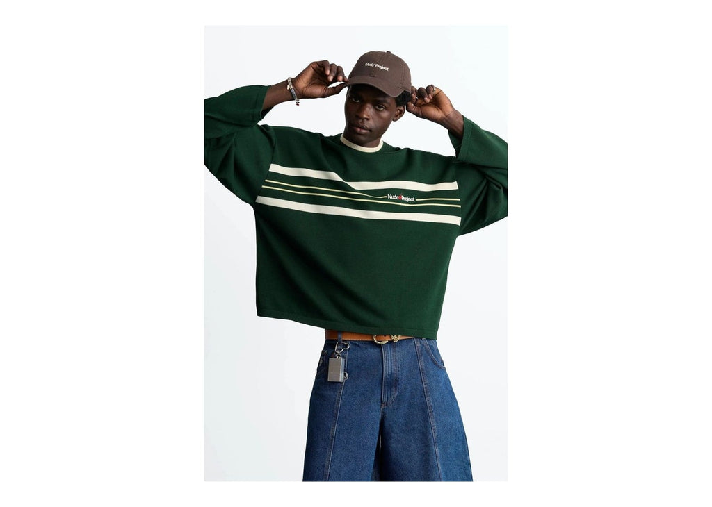 Nude Project Smith Knit Sweater Green