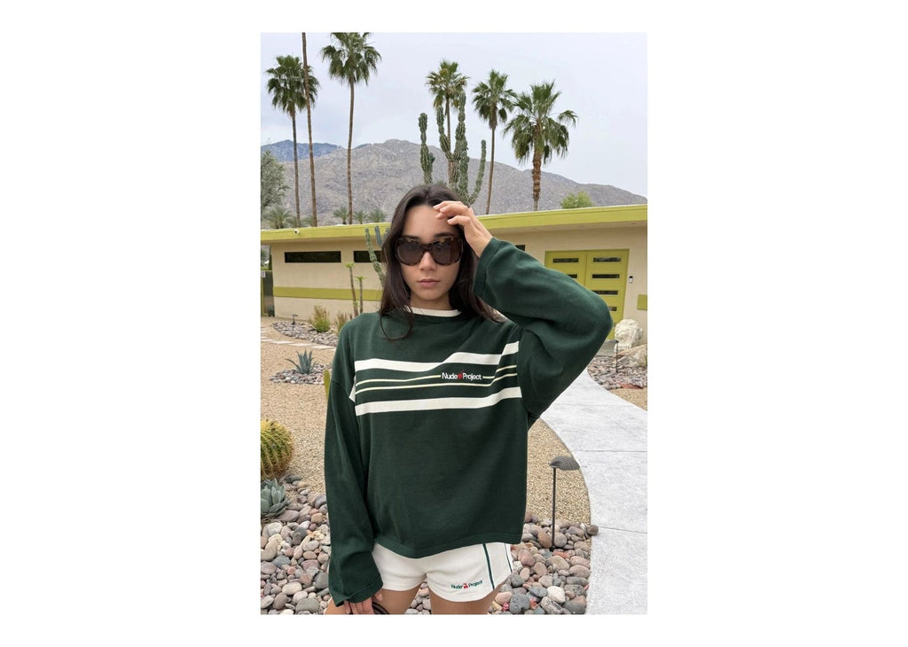Nude Project Smith Knit Sweater Green